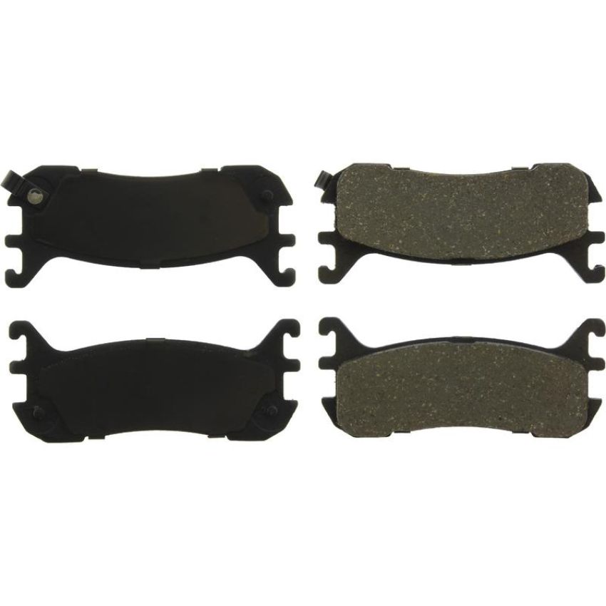 CENTRIC PARTS 103.06360 C-Tek Ceramic Brake Pads with Shims
