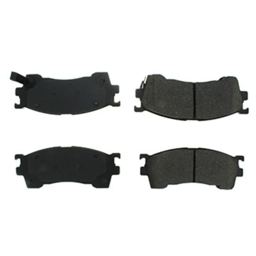 CENTRIC PARTS 103.06370 C-Tek Ceramic Brake Pads with Shims