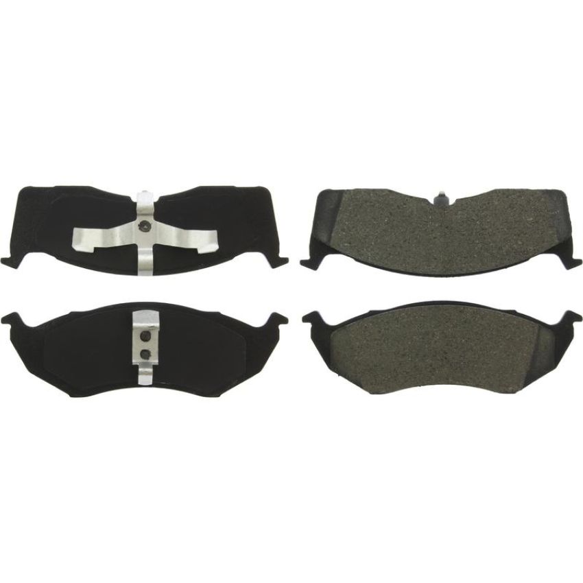 CENTRIC PARTS 103.06420 C-Tek Ceramic Brake Pads with Shims