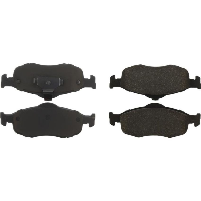 CENTRIC PARTS 103.06480 C-Tek Ceramic Brake Pads with Shims