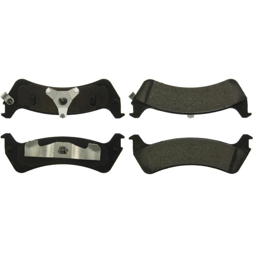 CENTRIC PARTS 103.06670 C-Tek Ceramic Brake Pads with Shims