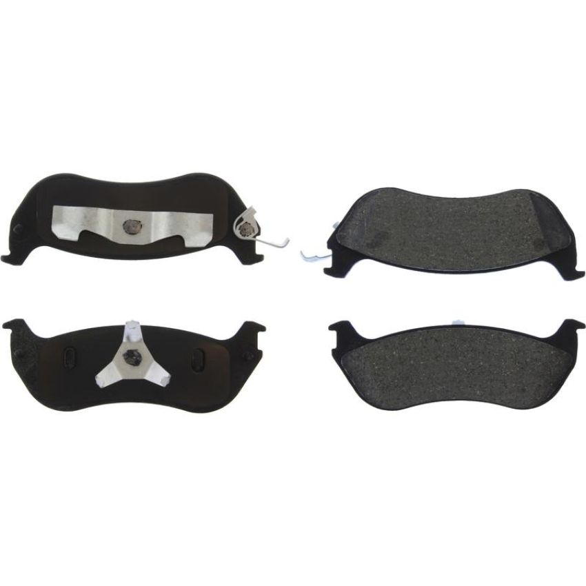 CENTRIC PARTS 103.06740 C-Tek Ceramic Brake Pads with Shims
