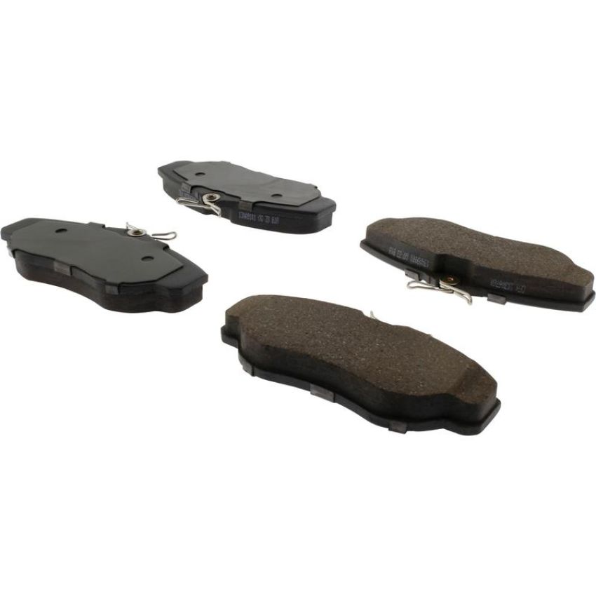 CENTRIC PARTS 103.06760 C-Tek Ceramic Brake Pads with Shims