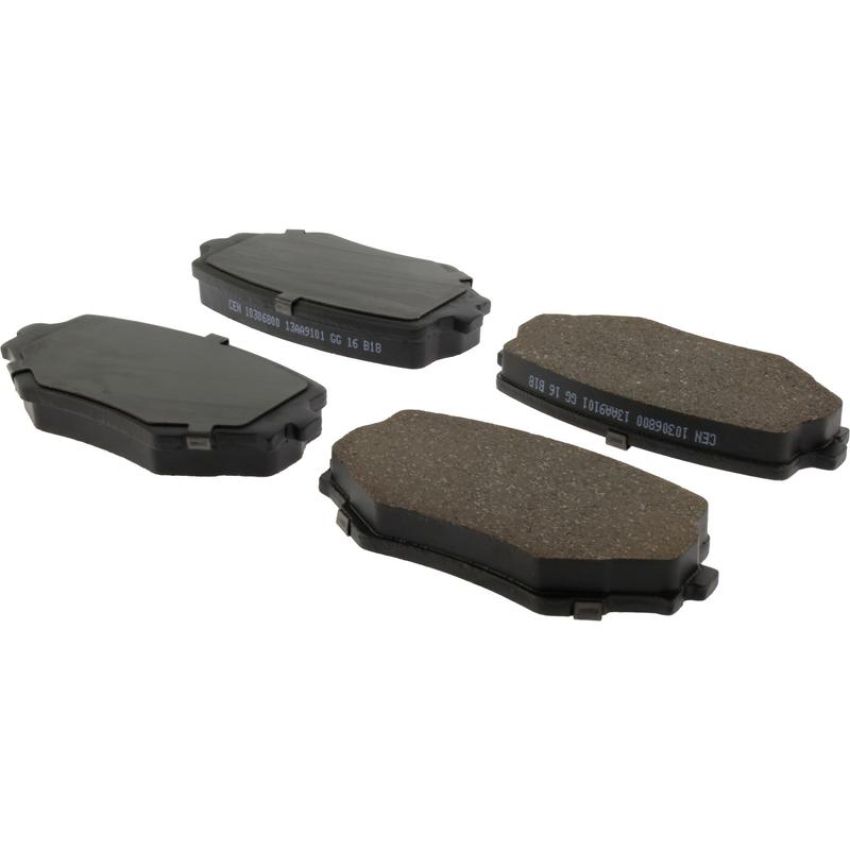 CENTRIC PARTS 103.06800 C-Tek Ceramic Brake Pads with Shims