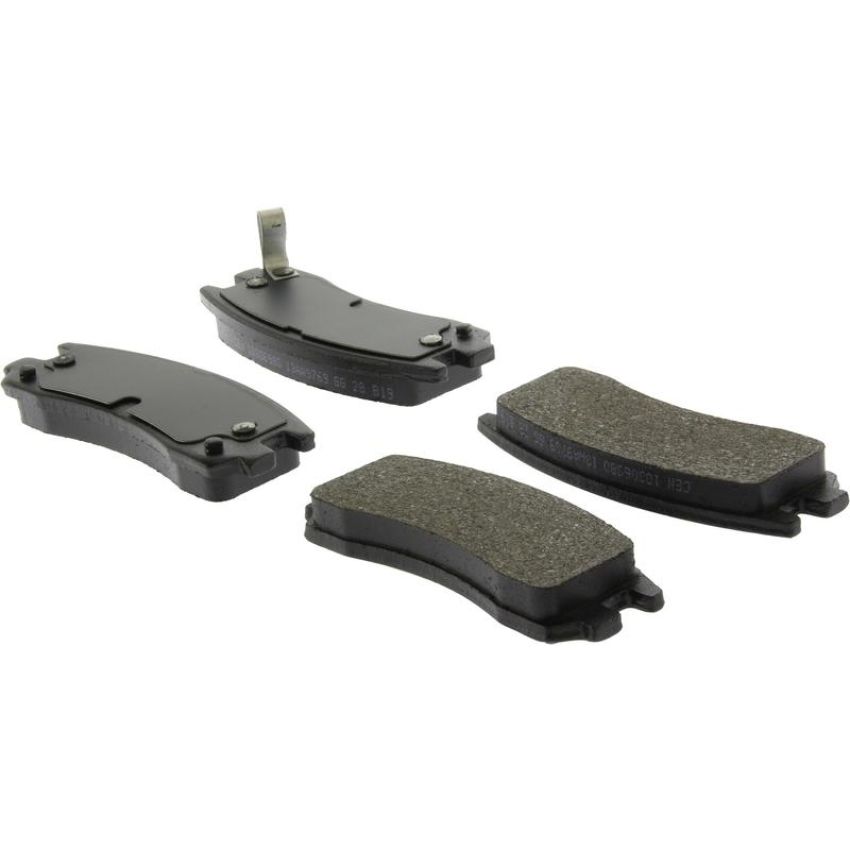 CENTRIC PARTS 103.06980 C-Tek Ceramic Brake Pads with Shims