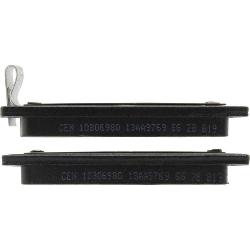 CENTRIC PARTS 103.06980 C-Tek Ceramic Brake Pads with Shims