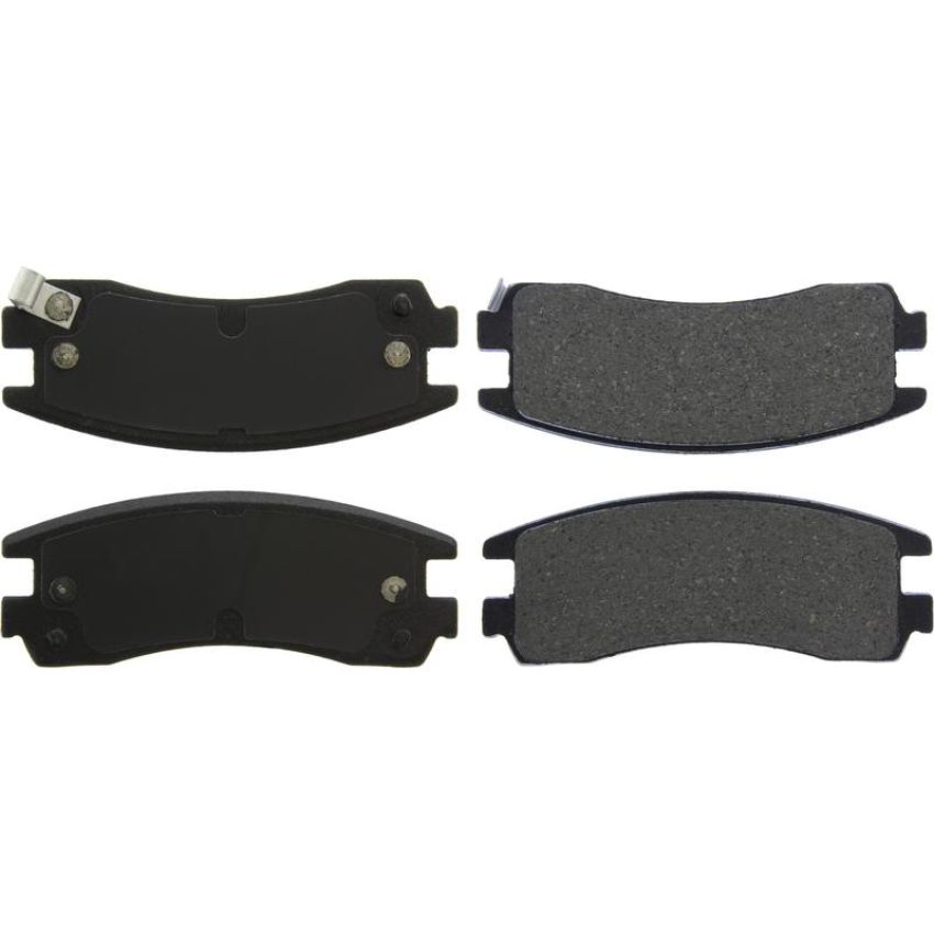 CENTRIC PARTS 103.06980 C-Tek Ceramic Brake Pads with Shims