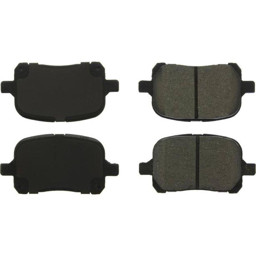 CENTRIC PARTS 103.07070 C-Tek Ceramic Brake Pads with Shims