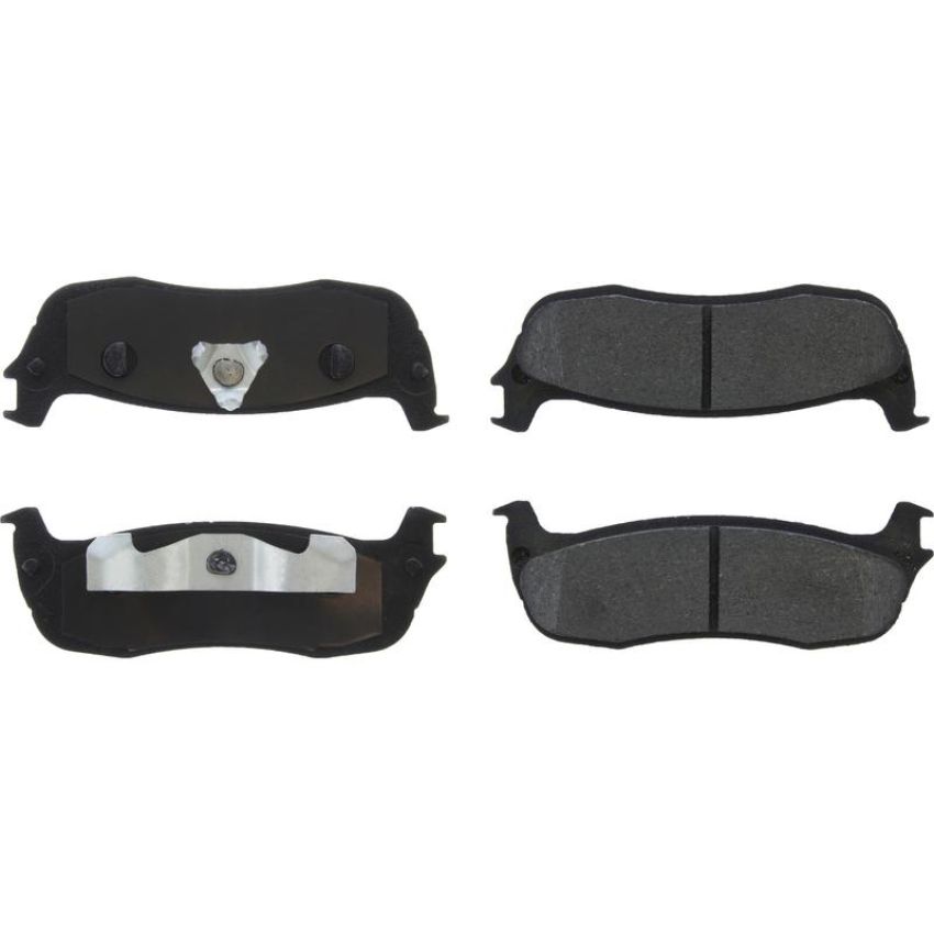 CENTRIC PARTS 103.07110 C-Tek Ceramic Brake Pads with Shims