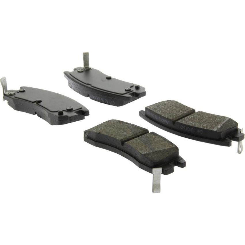 CENTRIC PARTS 103.07140 C-Tek Ceramic Brake Pads with Shims