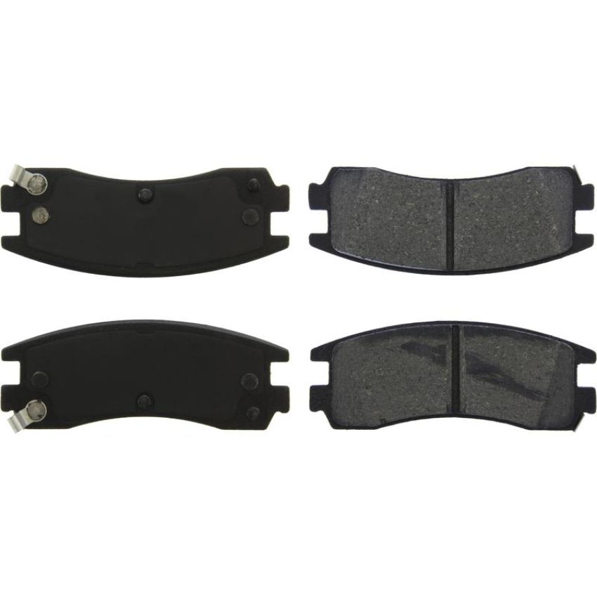 CENTRIC PARTS 103.07140 C-Tek Ceramic Brake Pads with Shims