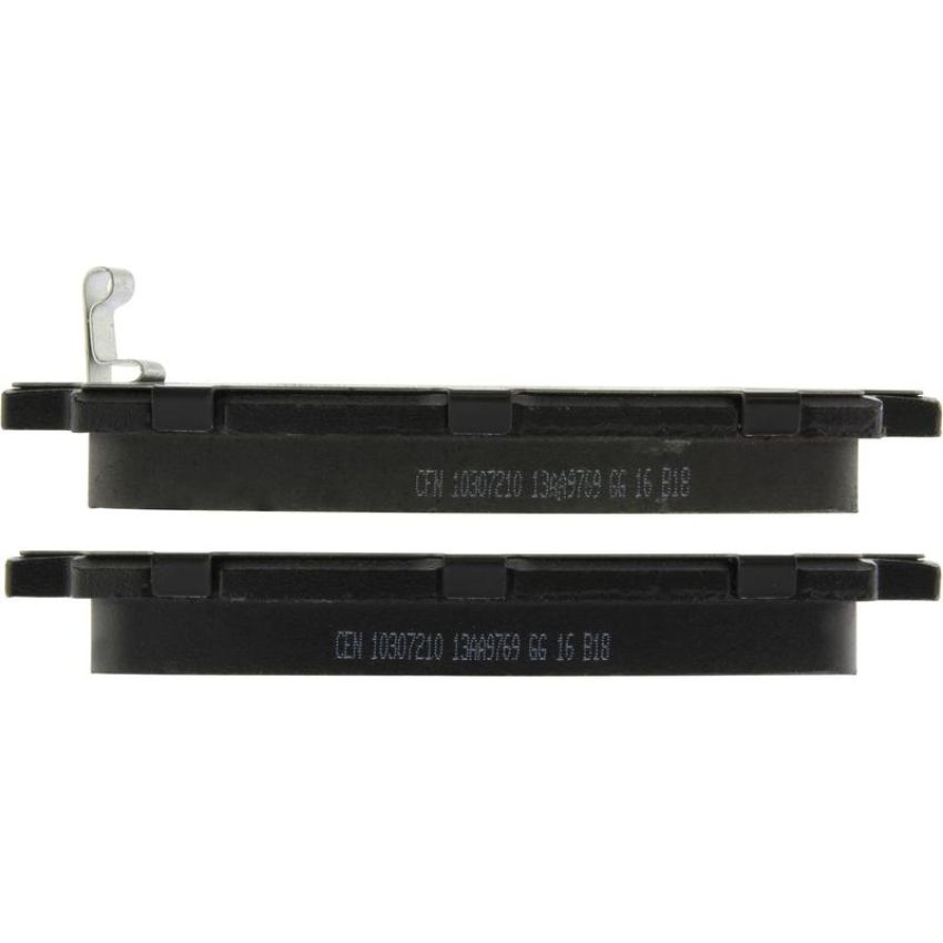 CENTRIC PARTS 103.07210 C-Tek Ceramic Brake Pads with Shims