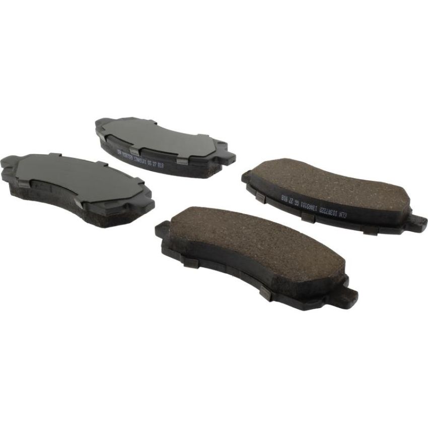 CENTRIC PARTS 103.07220 C-Tek Ceramic Brake Pads with Shims