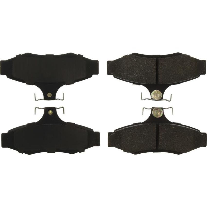 CENTRIC PARTS 103.07240 C-Tek Ceramic Brake Pads with Shims