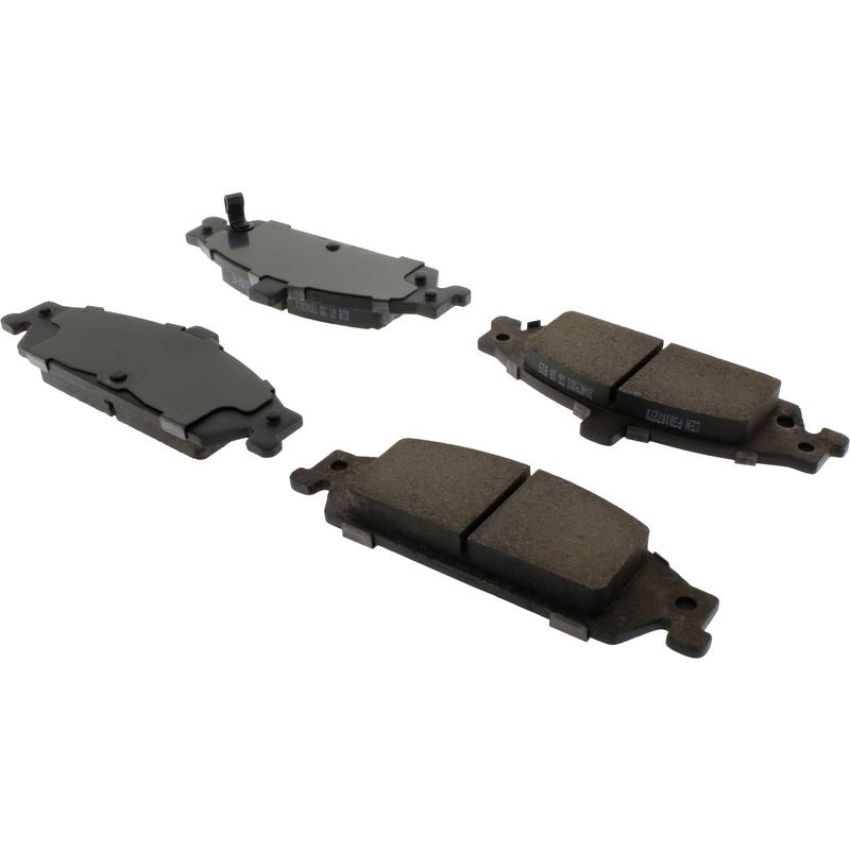 CENTRIC PARTS 103.07270 C-Tek Ceramic Brake Pads with Shims