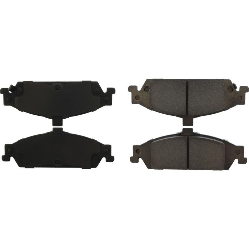 CENTRIC PARTS 103.07270 C-Tek Ceramic Brake Pads with Shims