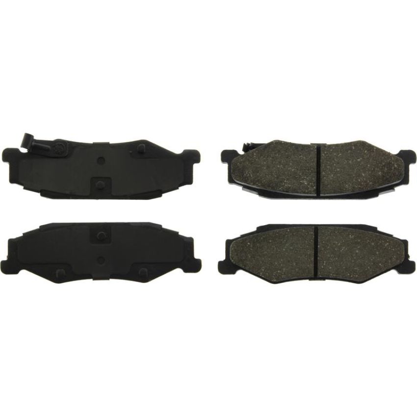 CENTRIC PARTS 103.07320 C-Tek Ceramic Brake Pads with Shims