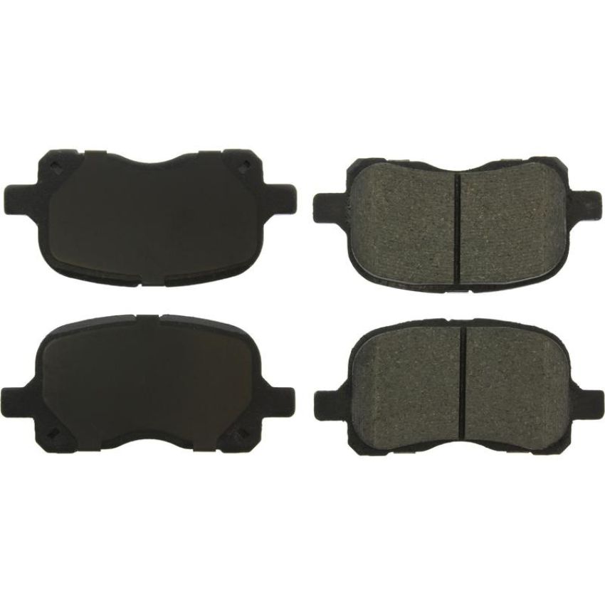 CENTRIC PARTS 103.07410 C-Tek Ceramic Brake Pads with Shims