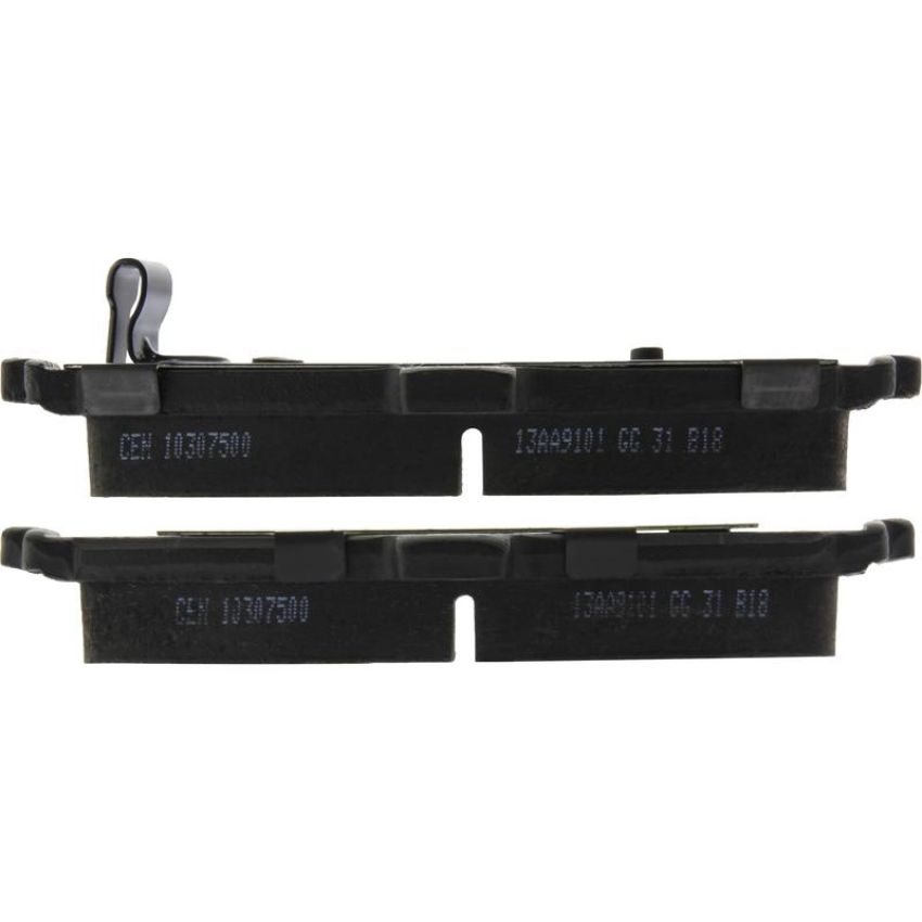 CENTRIC PARTS 103.07500 C-Tek Ceramic Brake Pads with Shims