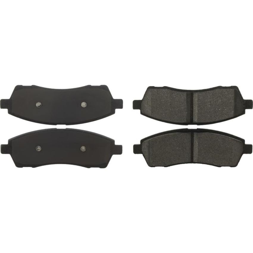 CENTRIC PARTS 103.07570 C-Tek Ceramic Brake Pads with Shims
