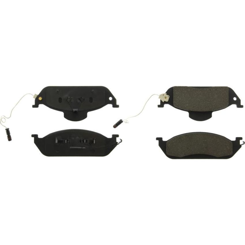 CENTRIC PARTS 103.07600 C-Tek Ceramic Brake Pads with Shims