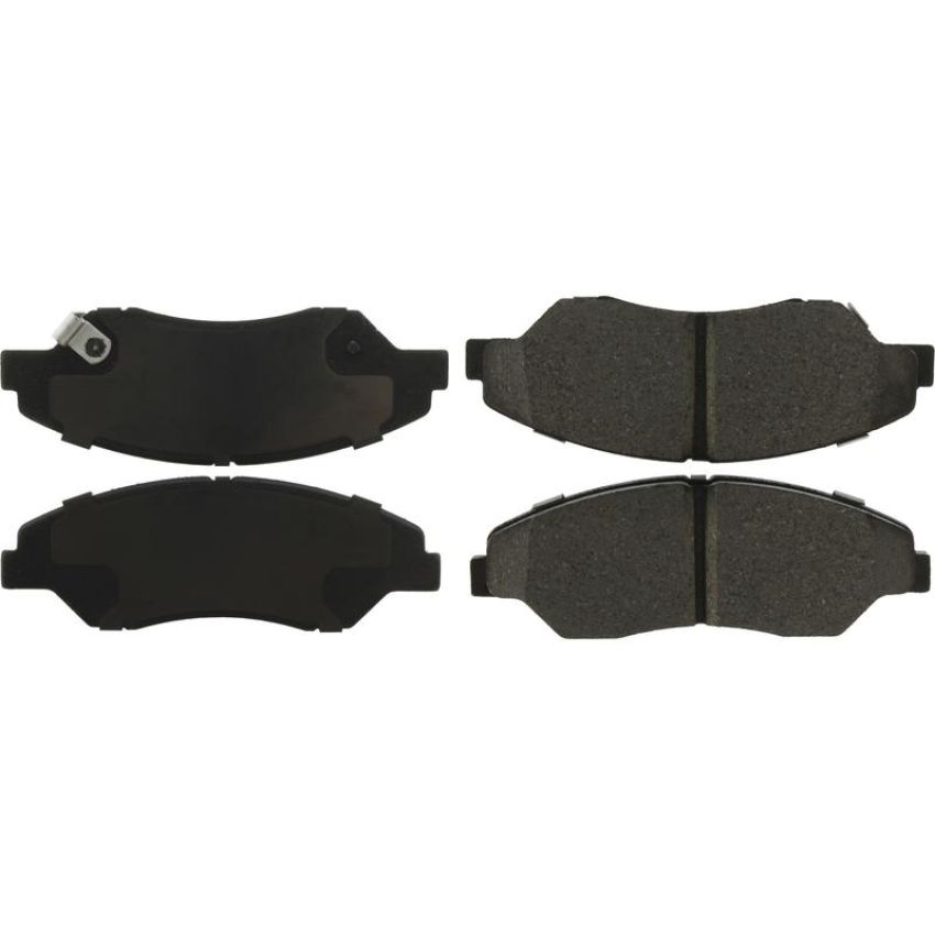 CENTRIC PARTS 103.07740 C-Tek Ceramic Brake Pads with Shims