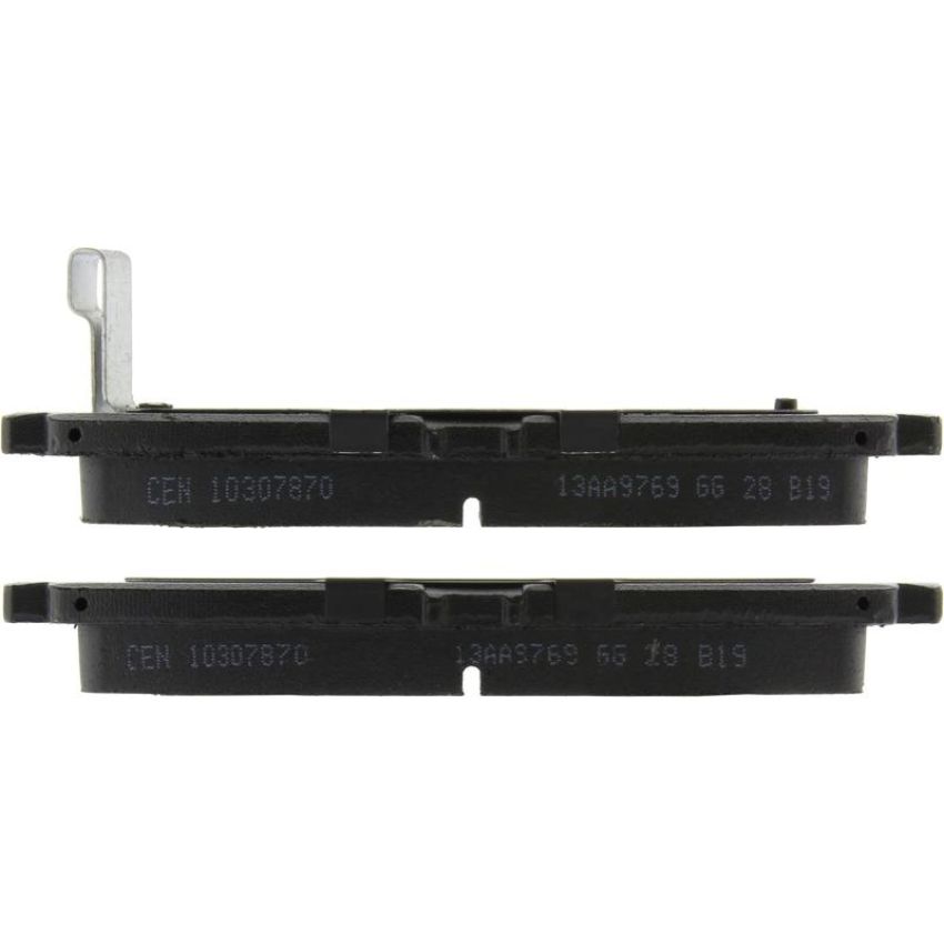 CENTRIC PARTS 103.07870 C-Tek Ceramic Brake Pads with Shims
