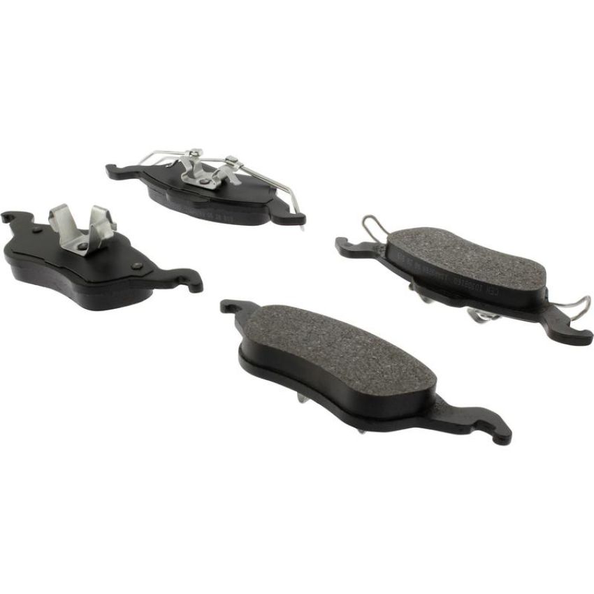 CENTRIC PARTS 103.08160 C-Tek Ceramic Brake Pads with Shims