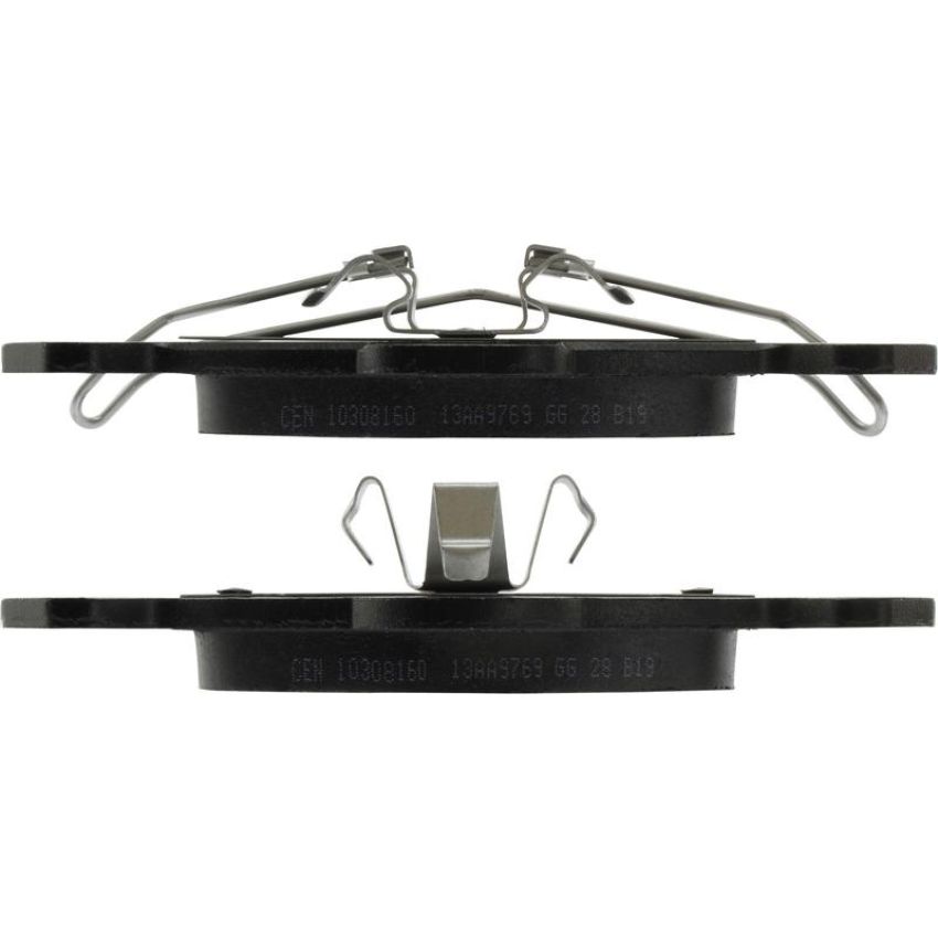 CENTRIC PARTS 103.08160 C-Tek Ceramic Brake Pads with Shims