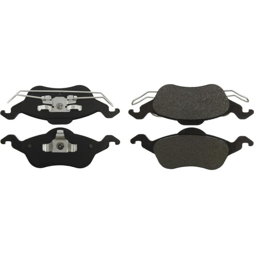 CENTRIC PARTS 103.08160 C-Tek Ceramic Brake Pads with Shims