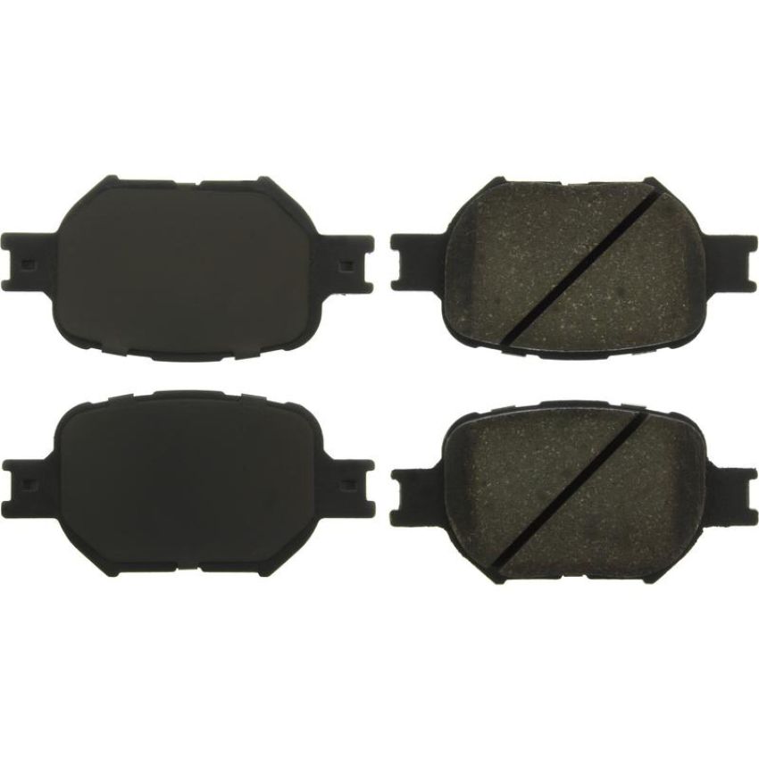 CENTRIC PARTS 103.08170 C-Tek Ceramic Brake Pads with Shims