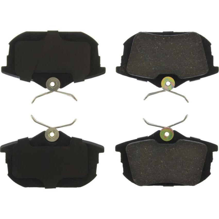 CENTRIC PARTS 103.08380 C-Tek Ceramic Brake Pads with Shims