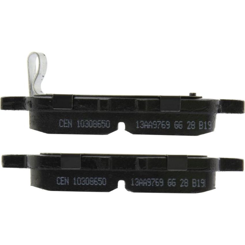 CENTRIC PARTS 103.08650 C-Tek Ceramic Brake Pads with Shims