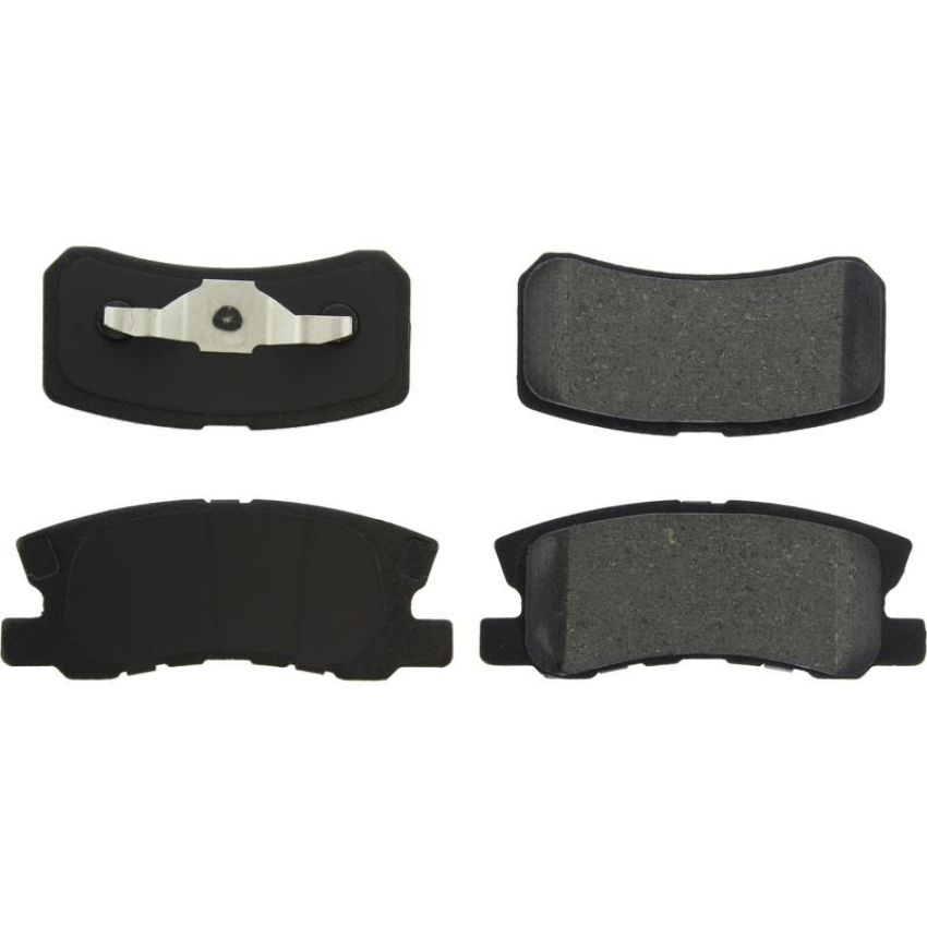 CENTRIC PARTS 103.08680 C-Tek Ceramic Brake Pads with Shims