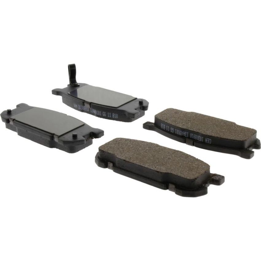 CENTRIC PARTS 103.08910 C-Tek Ceramic Brake Pads with Shims