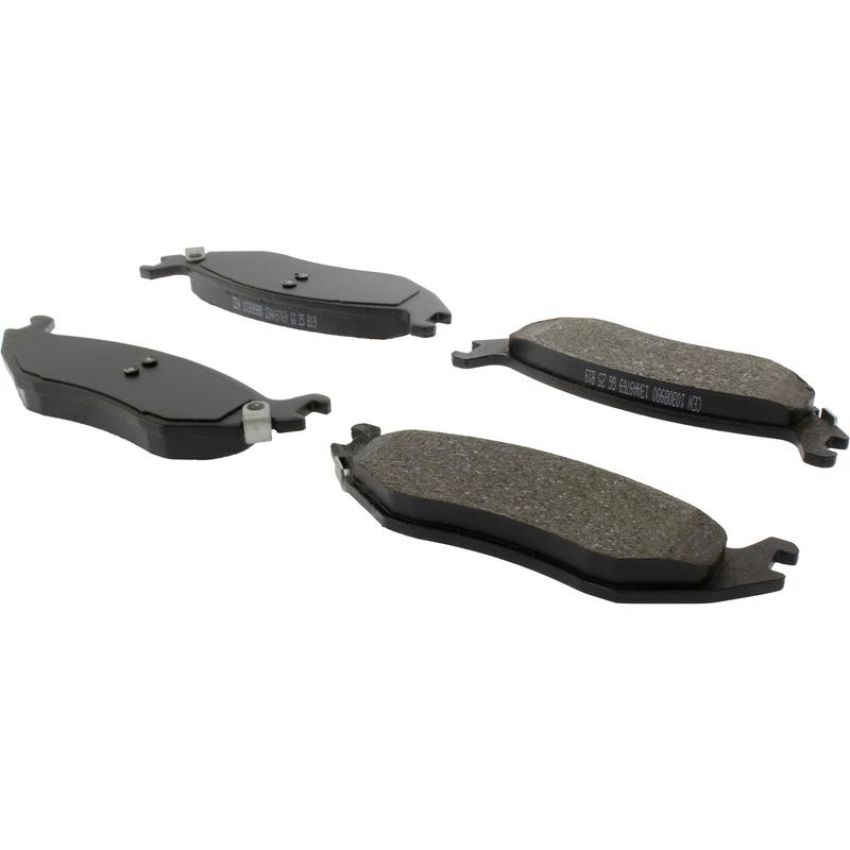 CENTRIC PARTS 103.08980 C-Tek Ceramic Brake Pads with Shims