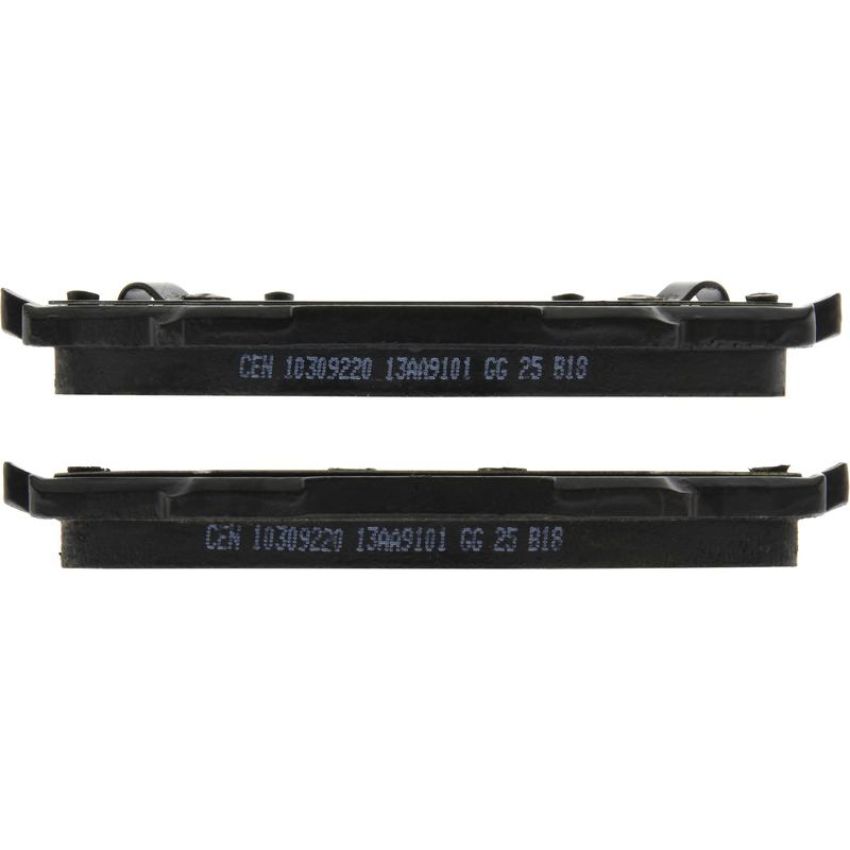 CENTRIC PARTS 103.09220 C-Tek Ceramic Brake Pads with Shims