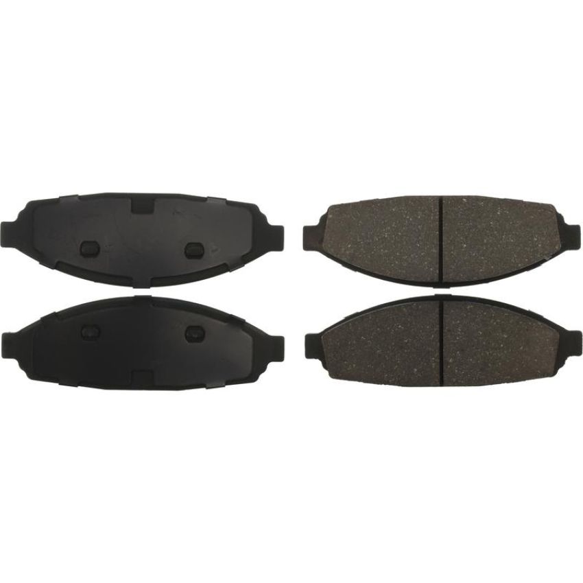 CENTRIC PARTS 103.09310 C-Tek Ceramic Brake Pads with Shims