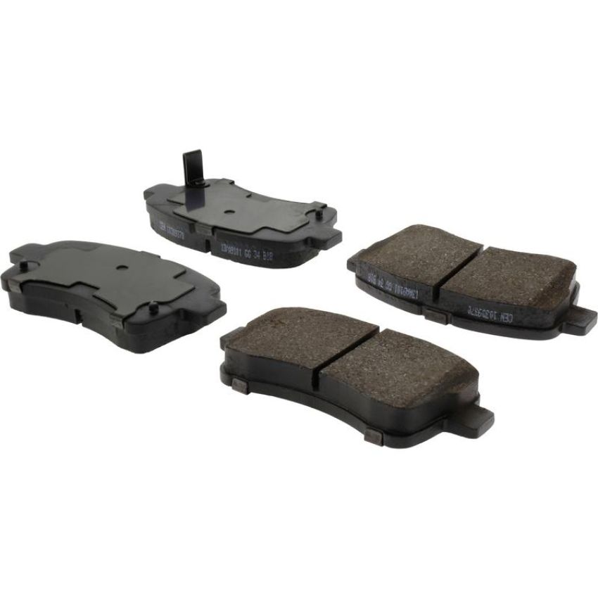 CENTRIC PARTS 103.09370 C-Tek Ceramic Brake Pads with Shims