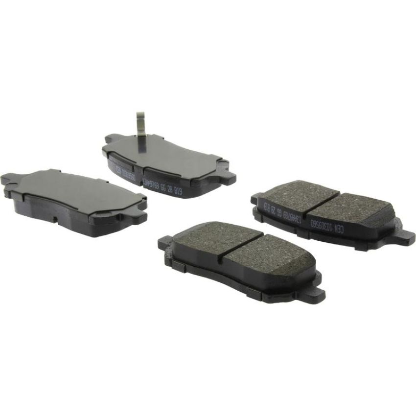 CENTRIC PARTS 103.09560 C-Tek Ceramic Brake Pads with Shims