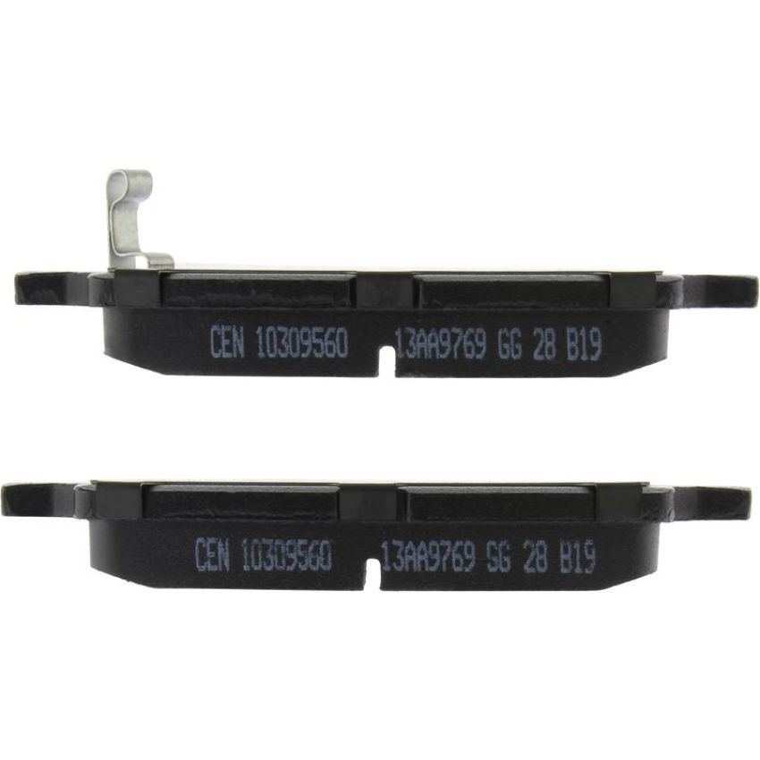 CENTRIC PARTS 103.09560 C-Tek Ceramic Brake Pads with Shims