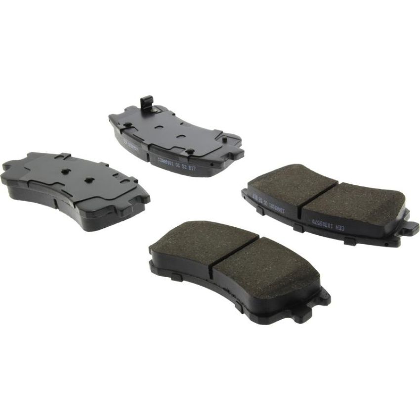 CENTRIC PARTS 103.09570 C-Tek Ceramic Brake Pads with Shims