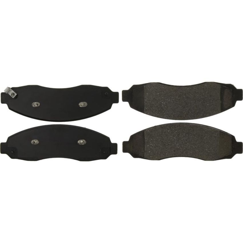 CENTRIC PARTS 103.09620 C-Tek Ceramic Brake Pads with Shims