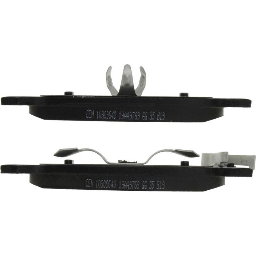 CENTRIC PARTS 103.09640 C-Tek Ceramic Brake Pads with Shims