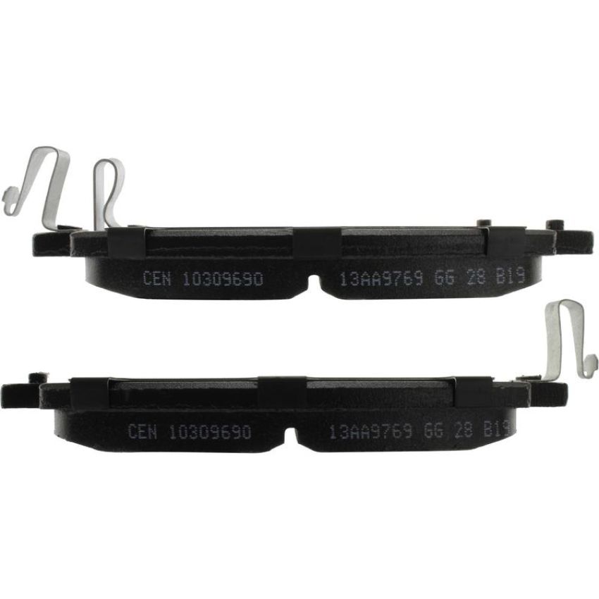 CENTRIC PARTS 103.09690 C-Tek Ceramic Brake Pads with Shims