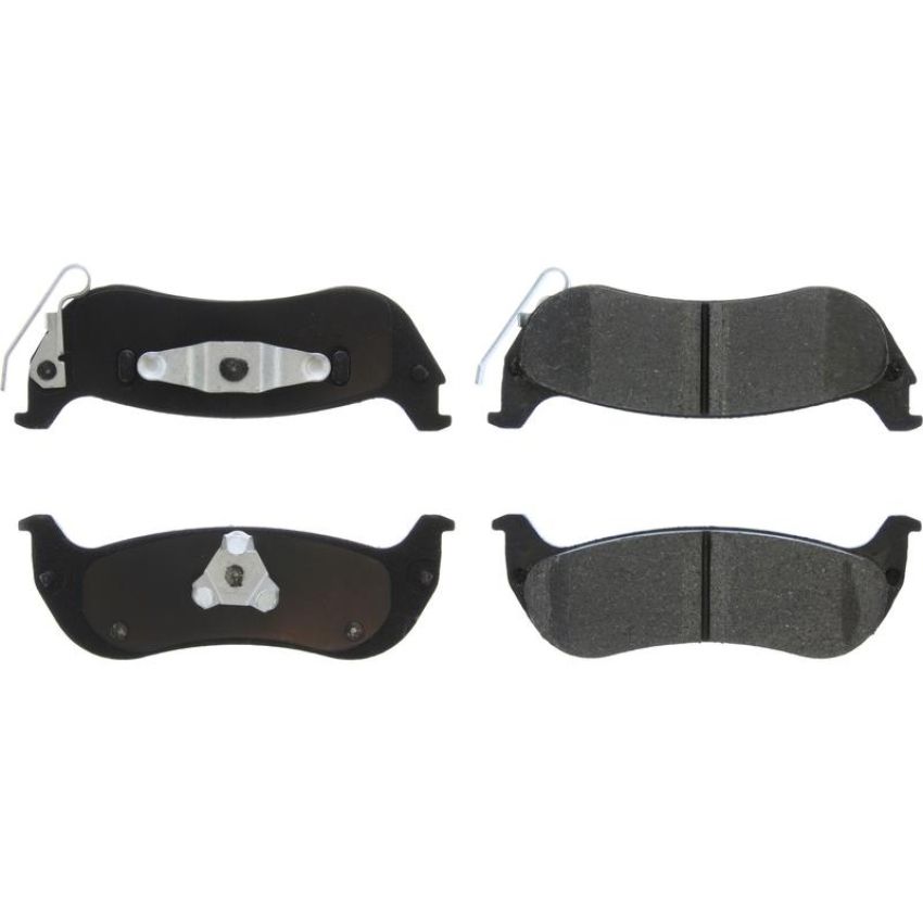 CENTRIC PARTS 103.09980 C-Tek Ceramic Brake Pads with Shims