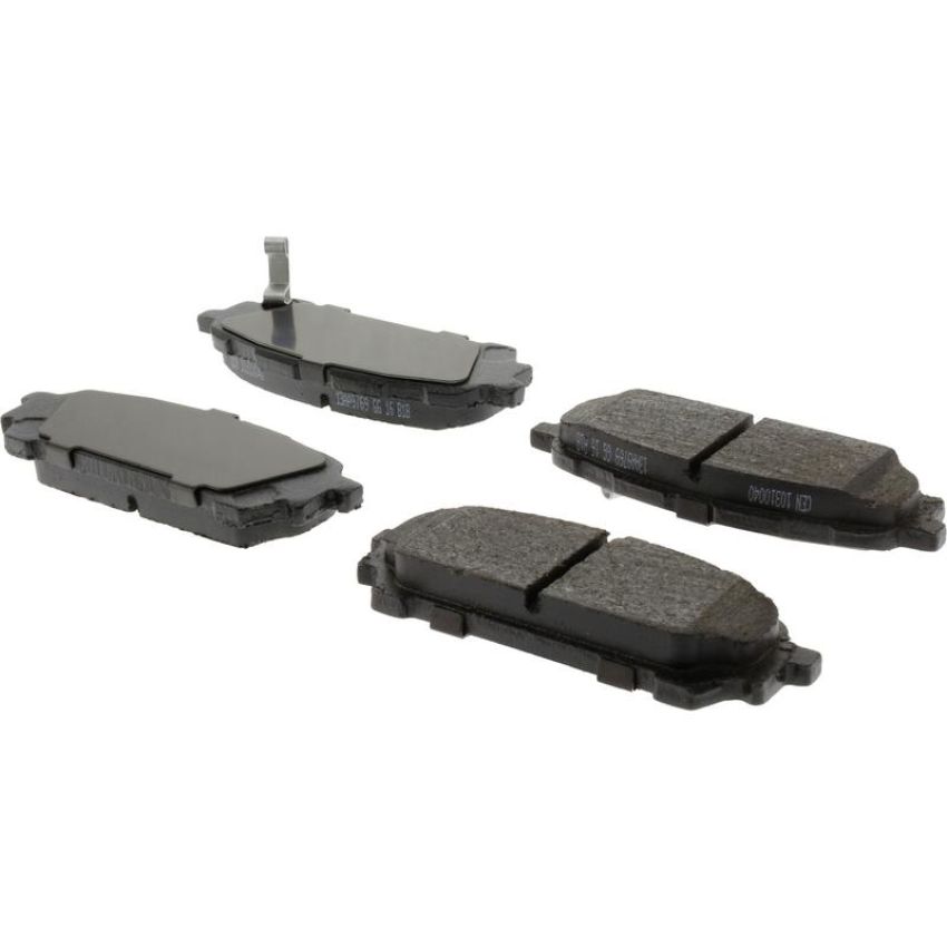 CENTRIC PARTS 103.10040 C-Tek Ceramic Brake Pads with Shims