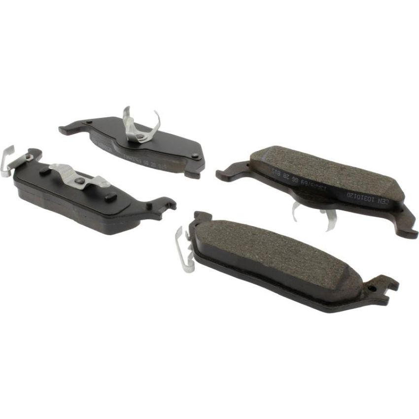 CENTRIC PARTS 103.10120 C-Tek Ceramic Brake Pads with Shims