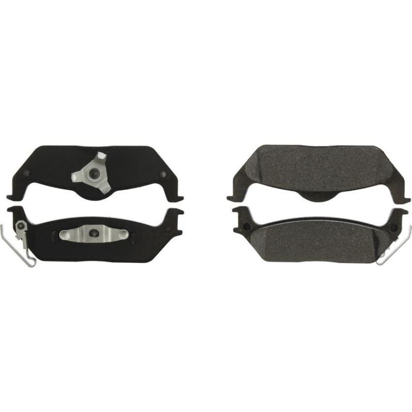 CENTRIC PARTS 103.10120 C-Tek Ceramic Brake Pads with Shims
