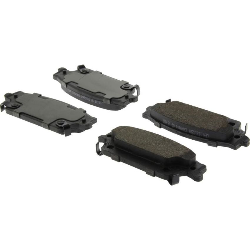 CENTRIC PARTS 103.10200 C-Tek Ceramic Brake Pads with Shims